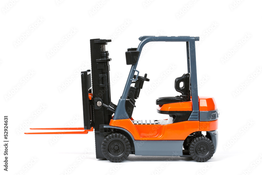 Loader isolated on a white Loader isolated on a white