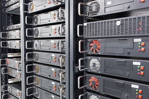 Obraz na płótnie Servers w salonie