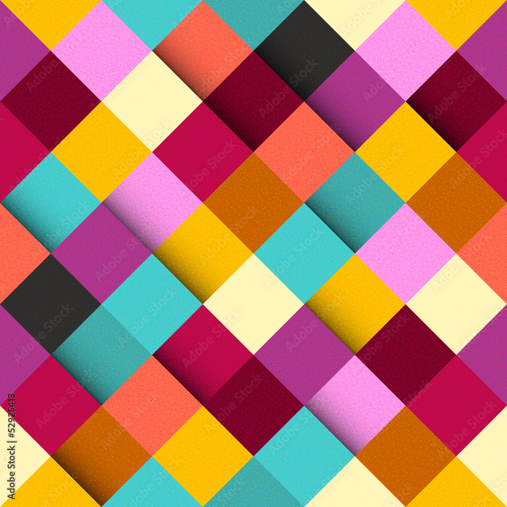 Abstract colorful square pattern background Abstract colorful square pattern background