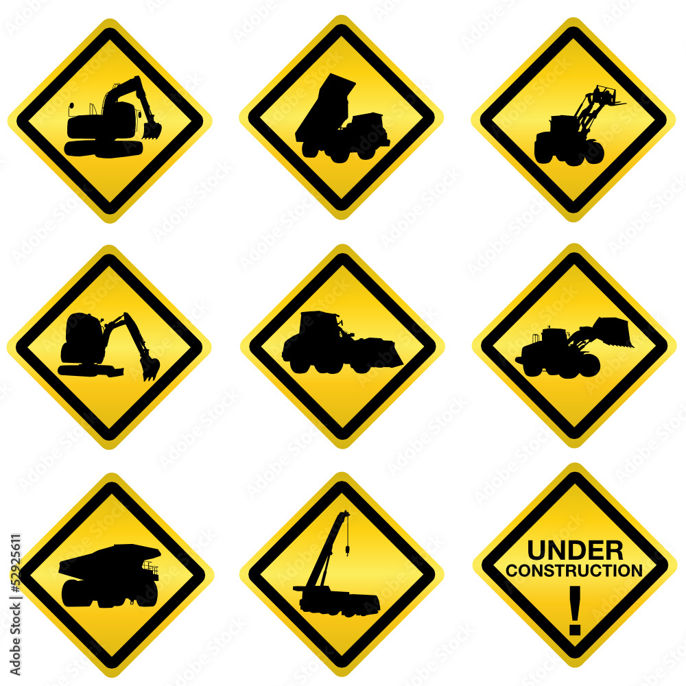 Baustellenschilder Baustellenschilder