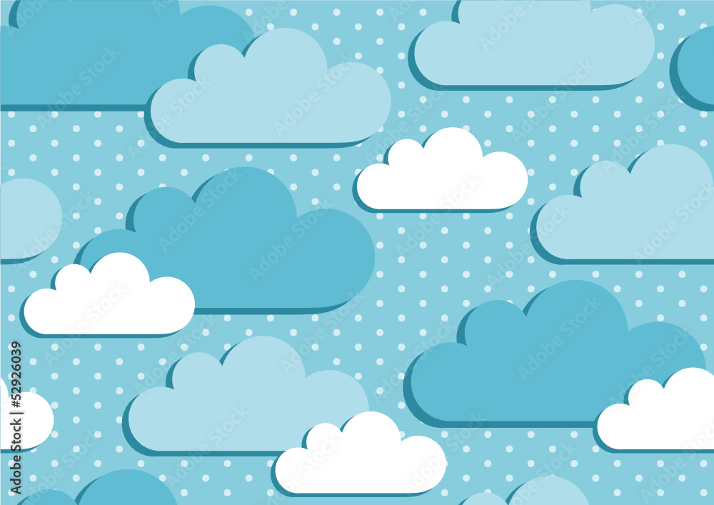 cloud seamless background