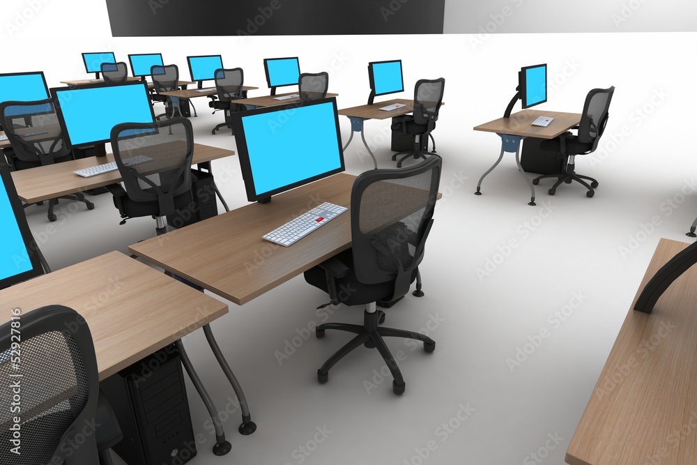Fototapeta premium Future school