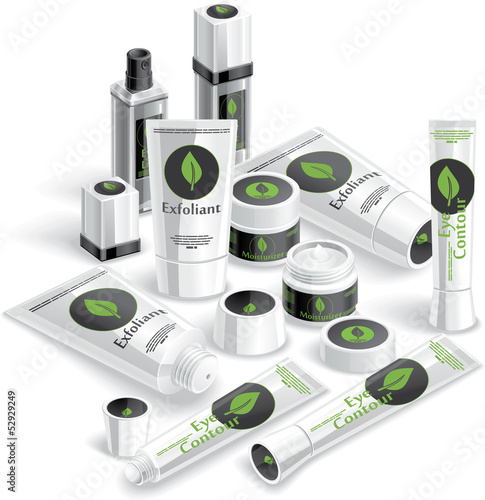 White and Black Cosmetics