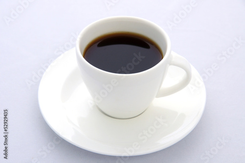 Espresso coffee cup on white background © narapornm