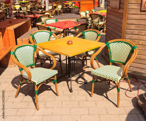 Restaurant Terrace on sunny day © nadezhda1906