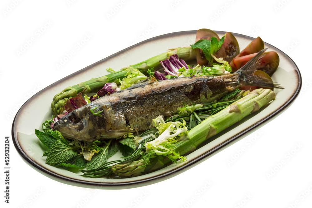 Grilled Herring