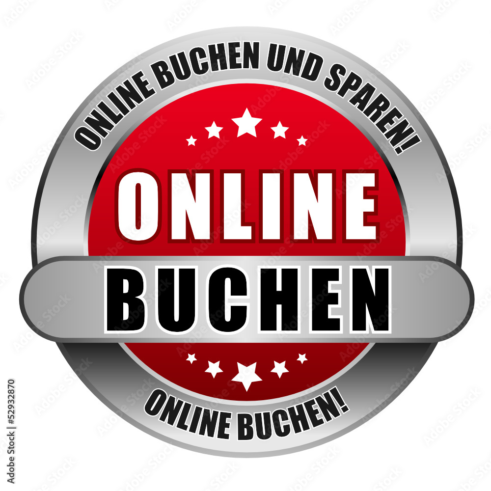 5 Star Button rot ONLINE BUCHEN OBUS OB 5 Star Button rot ONLINE BUCHEN OBUS OB