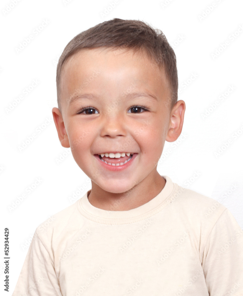 portrait of a smiling boy portrait of a smiling boy