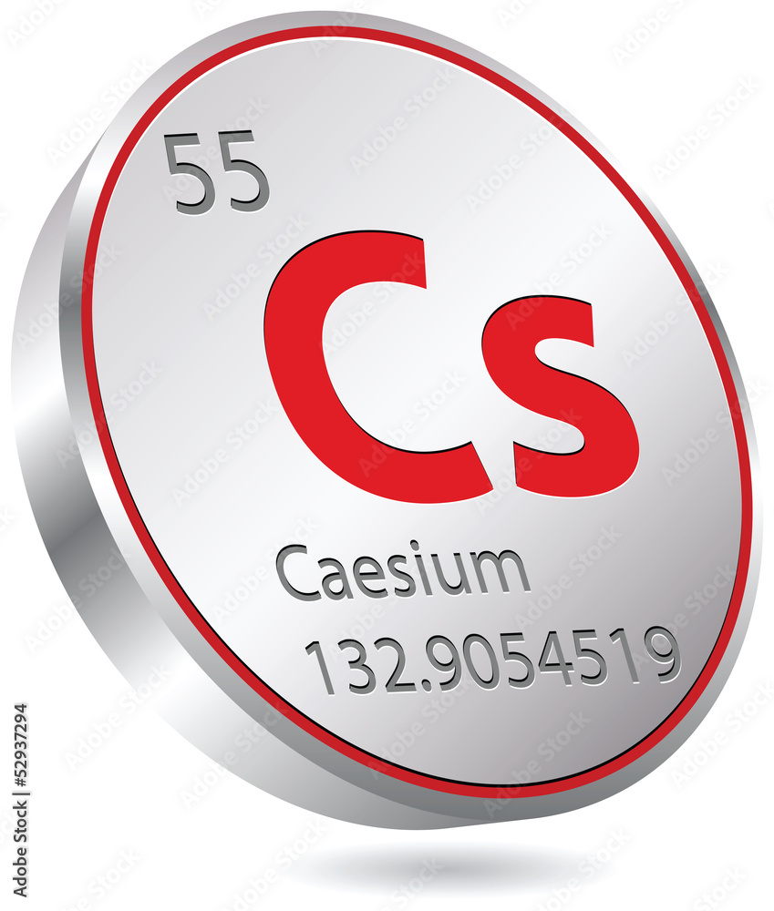 caesium element caesium element