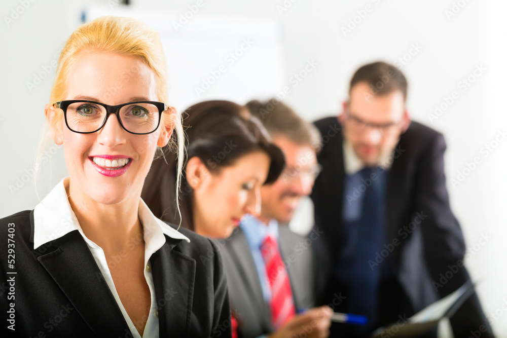 Business - businesspeople have team meeting Business - businesspeople have team meeting