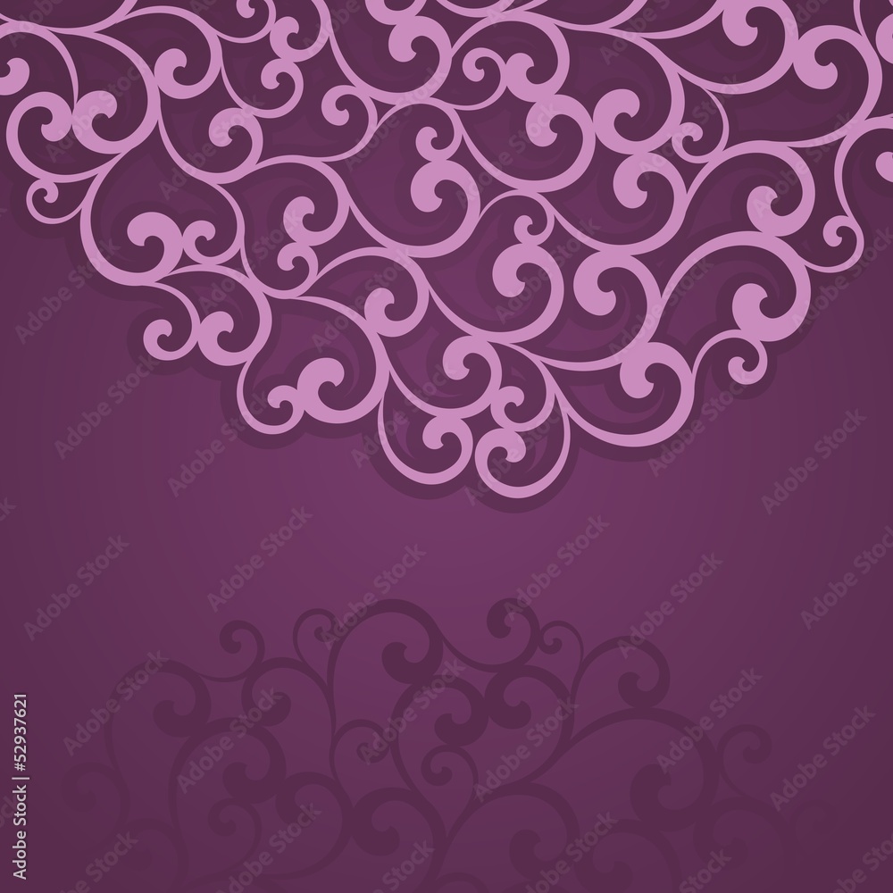Abstract invitation card. Curl background. Abstract invitation card. Curl background.