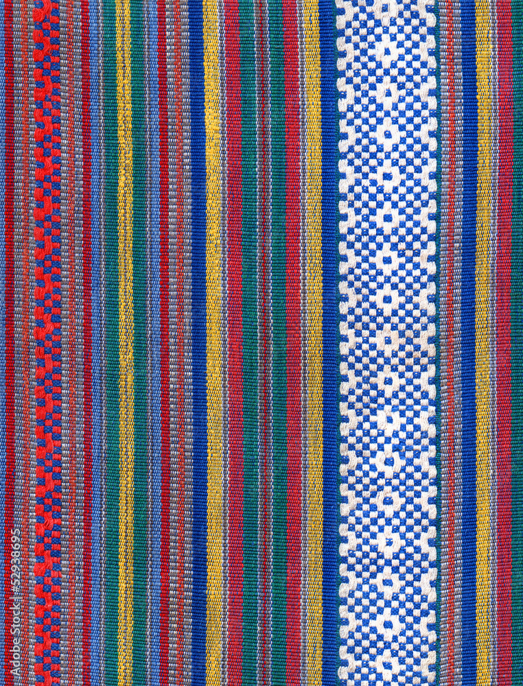 Obraz premium folk fabric
