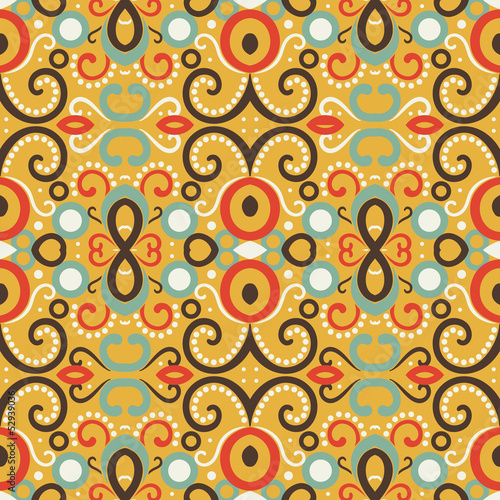abstract aztec pattern