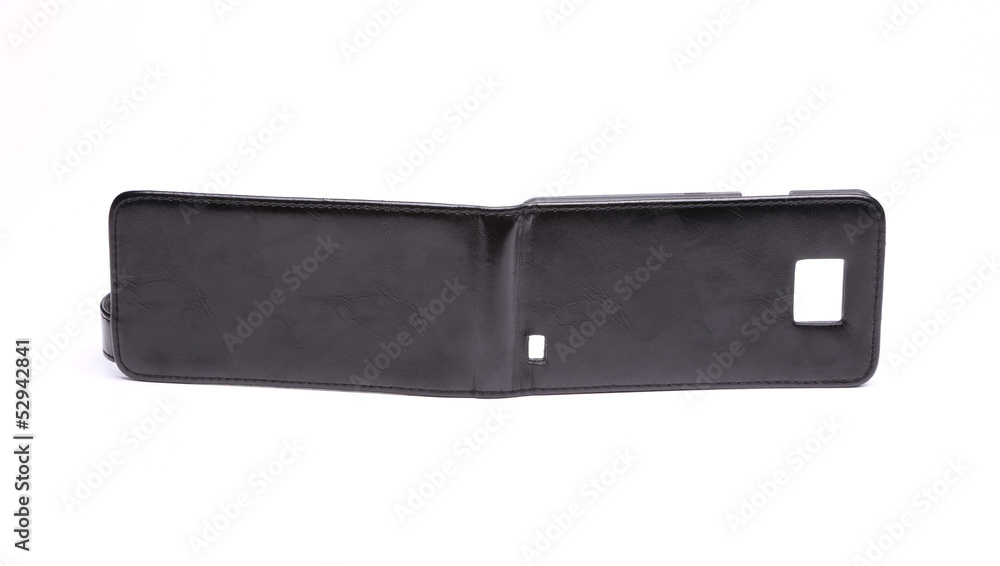 Mobile phone case on a white background