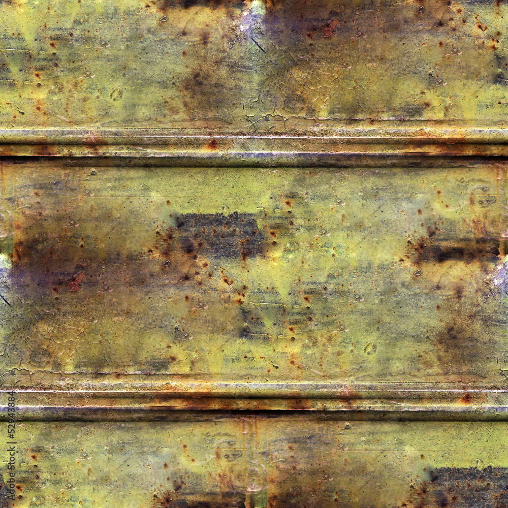 Fototapeta premium seamless old green iron line background texture wallpaper