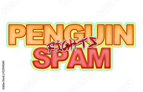 Penguin 2.0 fights Spam, Website Optimization, Text Concept