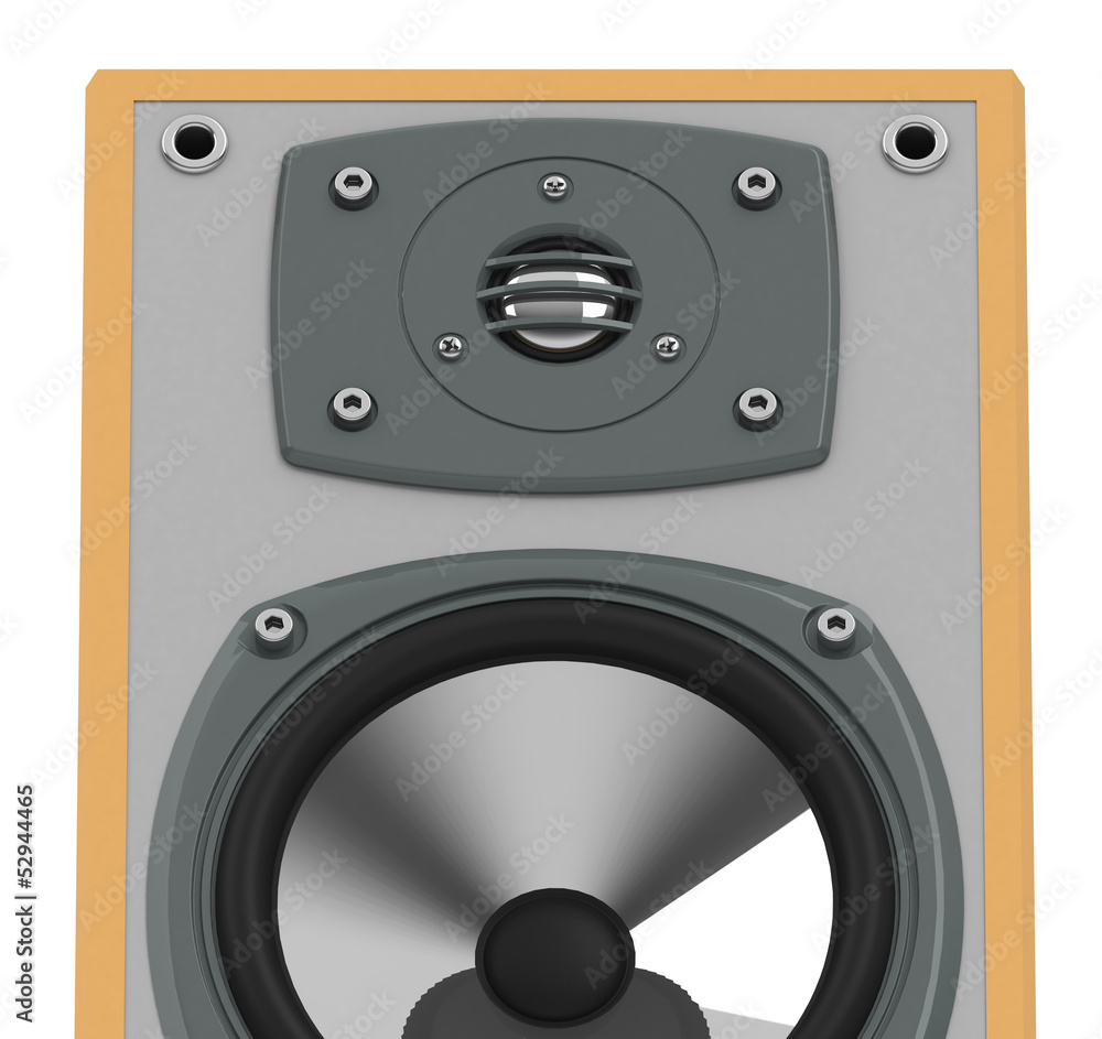 Fototapeta premium Der Lautsprecher