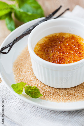 Fotografie creme brulee