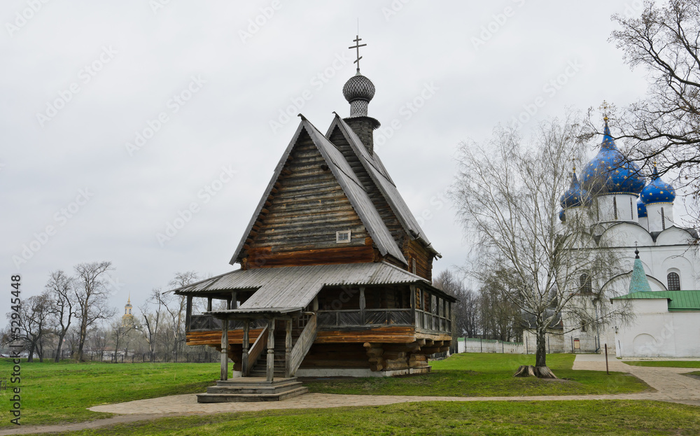Wooden Church of St. Nicholas and Cathedral of the Nativity in S