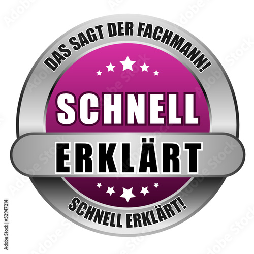 5 Star Button pink SCHNELL ERKLÄRT DSDF SE