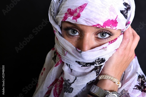 Photography Vue de la femme arabe
