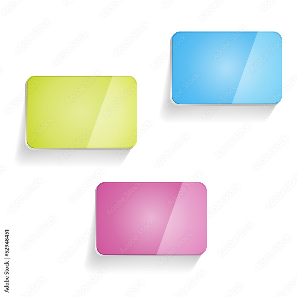 The glossy template The glossy template