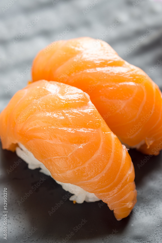 Salmon Nigiri Salmon Nigiri
