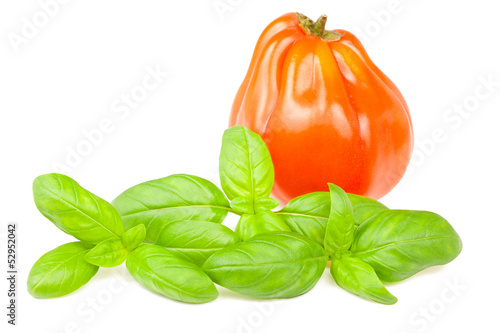 tomato and basil photo