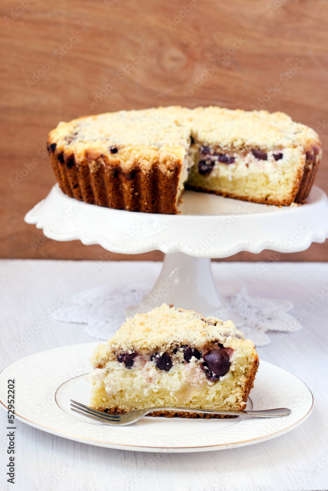 creamy cherry coffee cake creamy cherry coffee cake