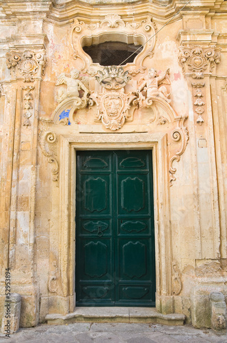 Arditi chapel. Presicce. Puglia. Italy.