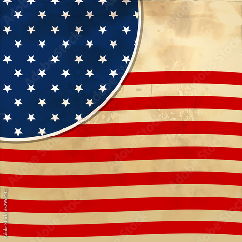 Wallpaper Mural American flag background with stars symbolizing 4th july indepen Torontodigital.ca