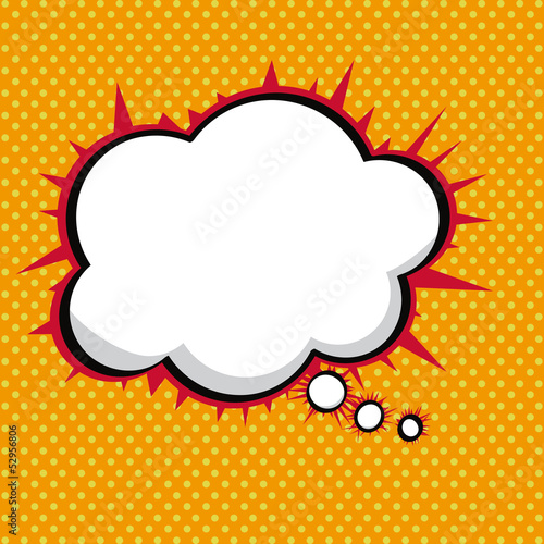 speaking comic icon