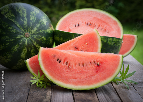 Fresh water melons