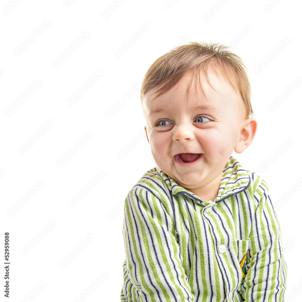 Laughing baby Laughing baby