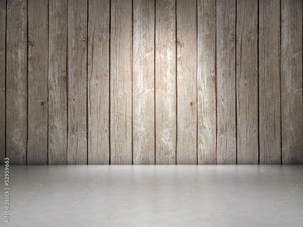 Naklejka premium Wood and ceramic