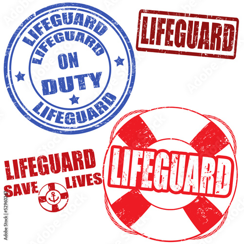 Lifeguard stamps