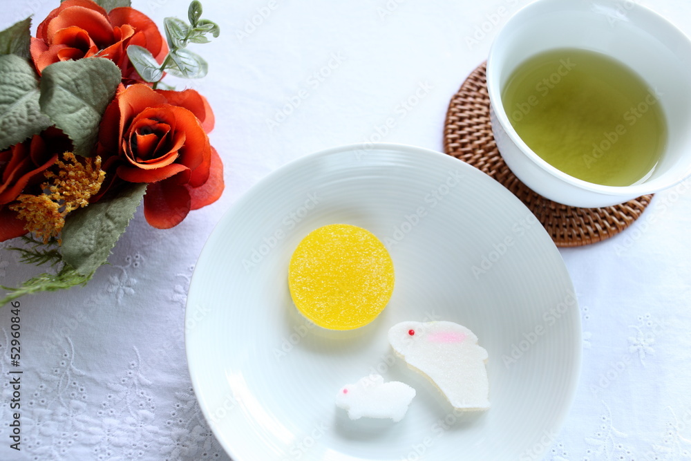 japanese confectionery, sugar wagashi japanese confectionery, sugar wagashi