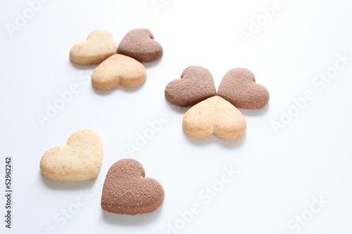 heart shaped cookie for Valentine's day image