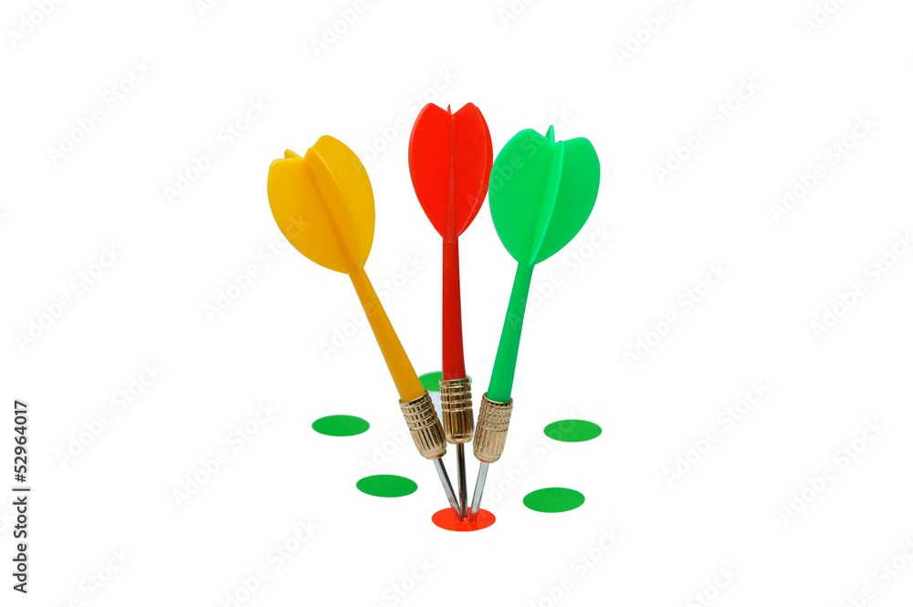 Darts on target Darts on target