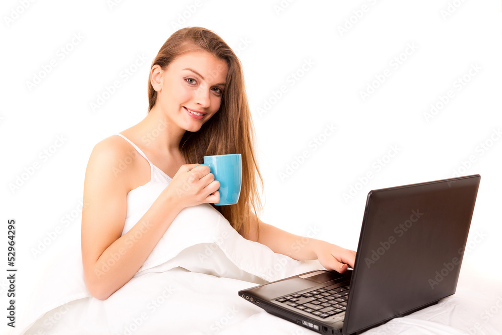Woman in bed Woman in bed