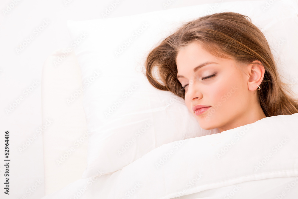 Woman in bed Woman in bed
