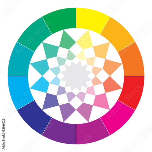 Spektrum kolorów, abstrakcja, kolorowy diagram tło photo