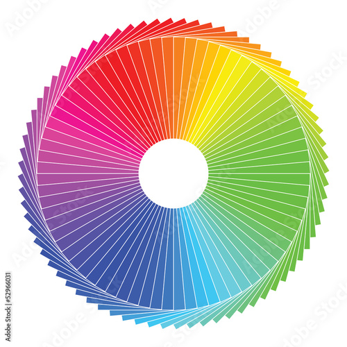Spektrum kolorów, abstrakcja, kolorowy diagram tło photo