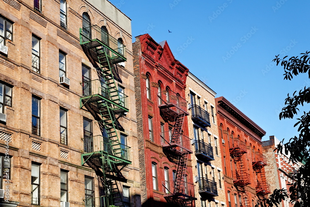 Obraz premium fire escape NYC