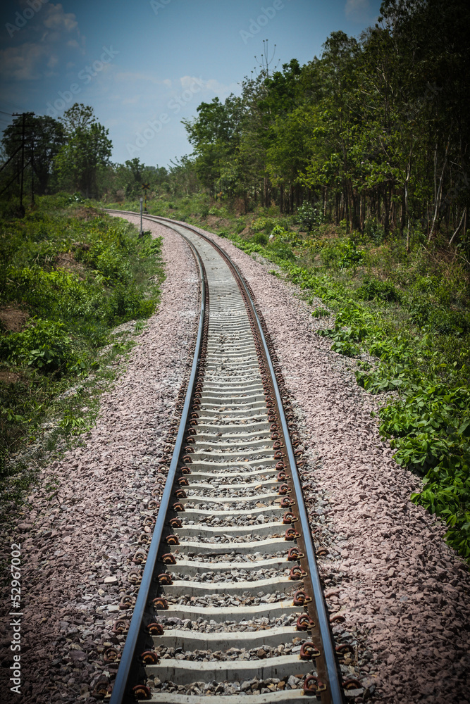 Railway station northern in Thailand