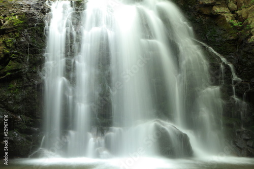 Closeup of a waterfall