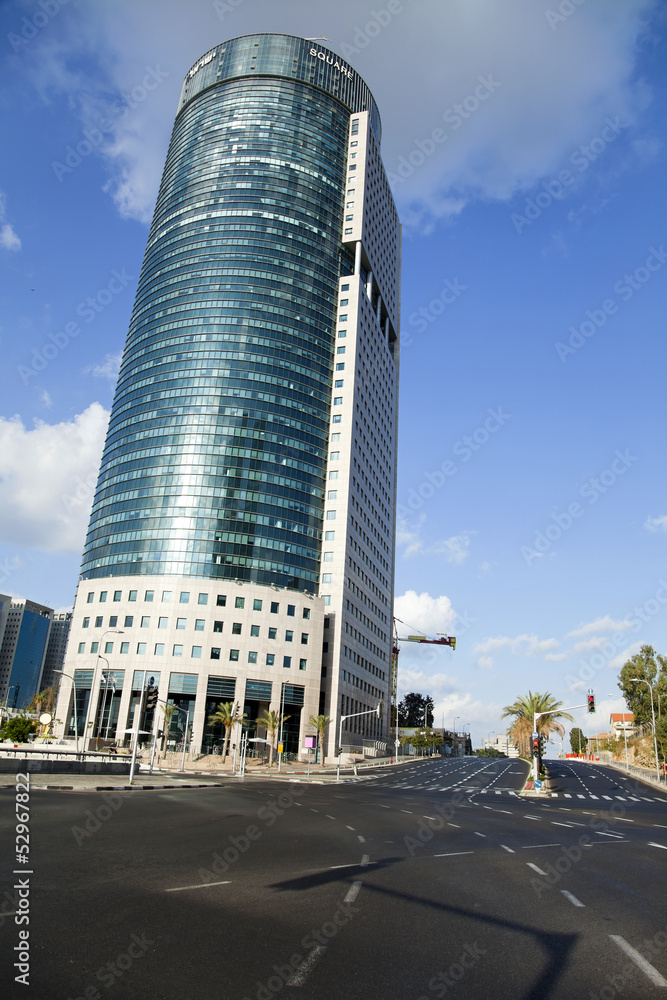 Obraz premium Skyscraper Intersection