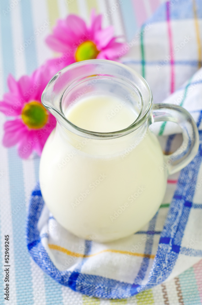 milk in jug milk in jug