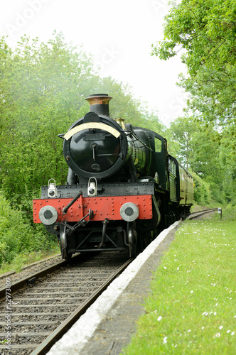 british steam train