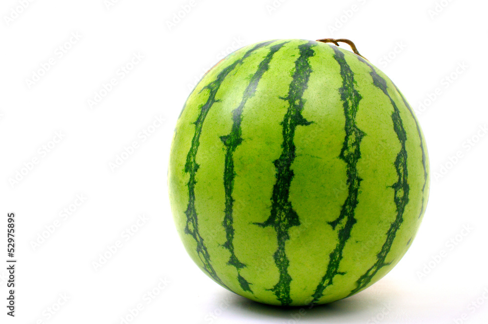 Watermelon from japan isolated on white background, Studio shot Watermelon from japan isolated on white background, Studio shot